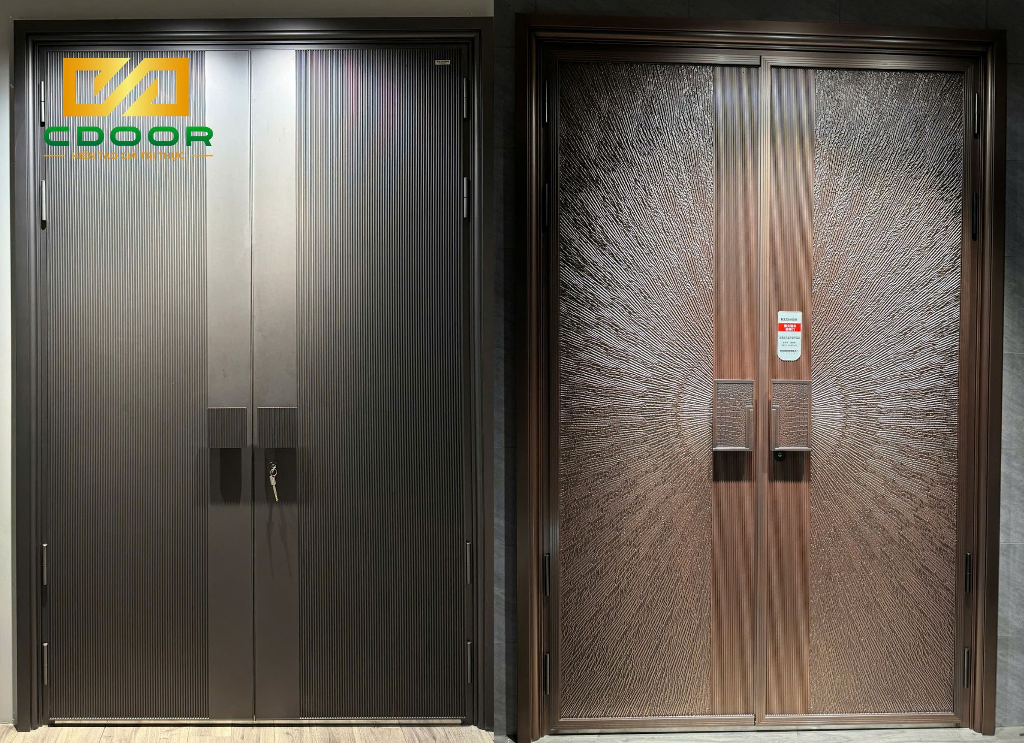 Cửa nhôm biệt thự CDoor nhập khẩu – Sang trọng, an toàn vượt trội