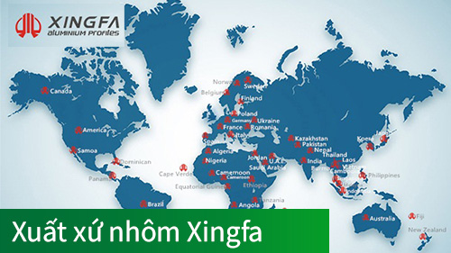 Nguồn gốc, xuất xứ của nhôm Xingfa là của nước nào?