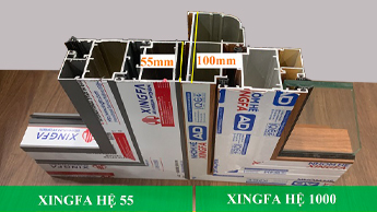 Nhôm Xingfa hệ 1000: Định nghĩa, thông số, ưu nhược điểm, giá bán