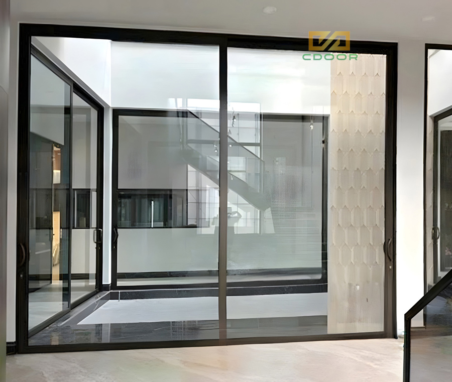 Cửa nhôm mở trượt Maxpro hệ 93