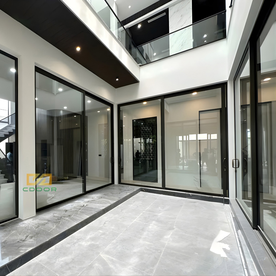 Công trình cao cấp sử dụng toàn bộ hệ nhôm Maxpro