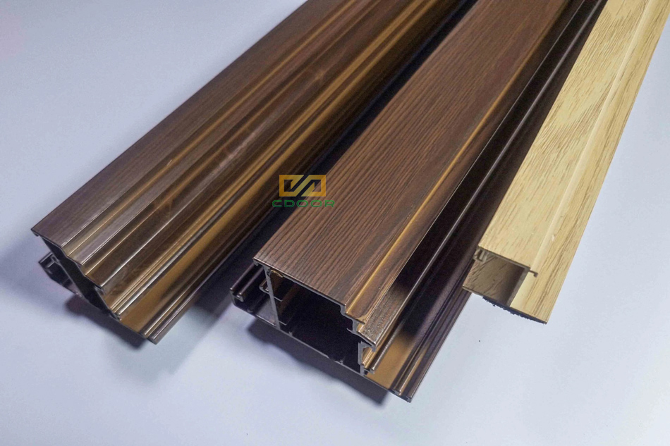 hanh profile nhôm REVO màu vân gỗ